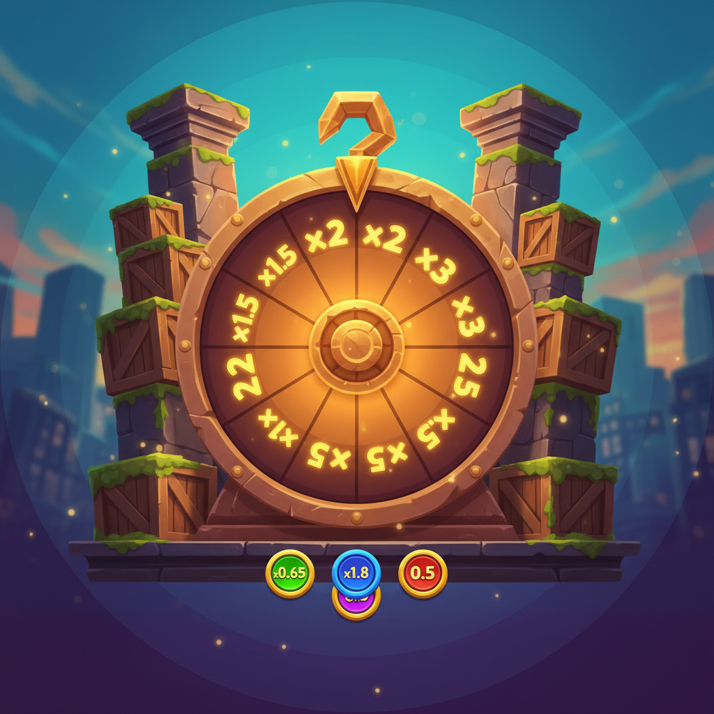 Temple Floor wheel spin bonus