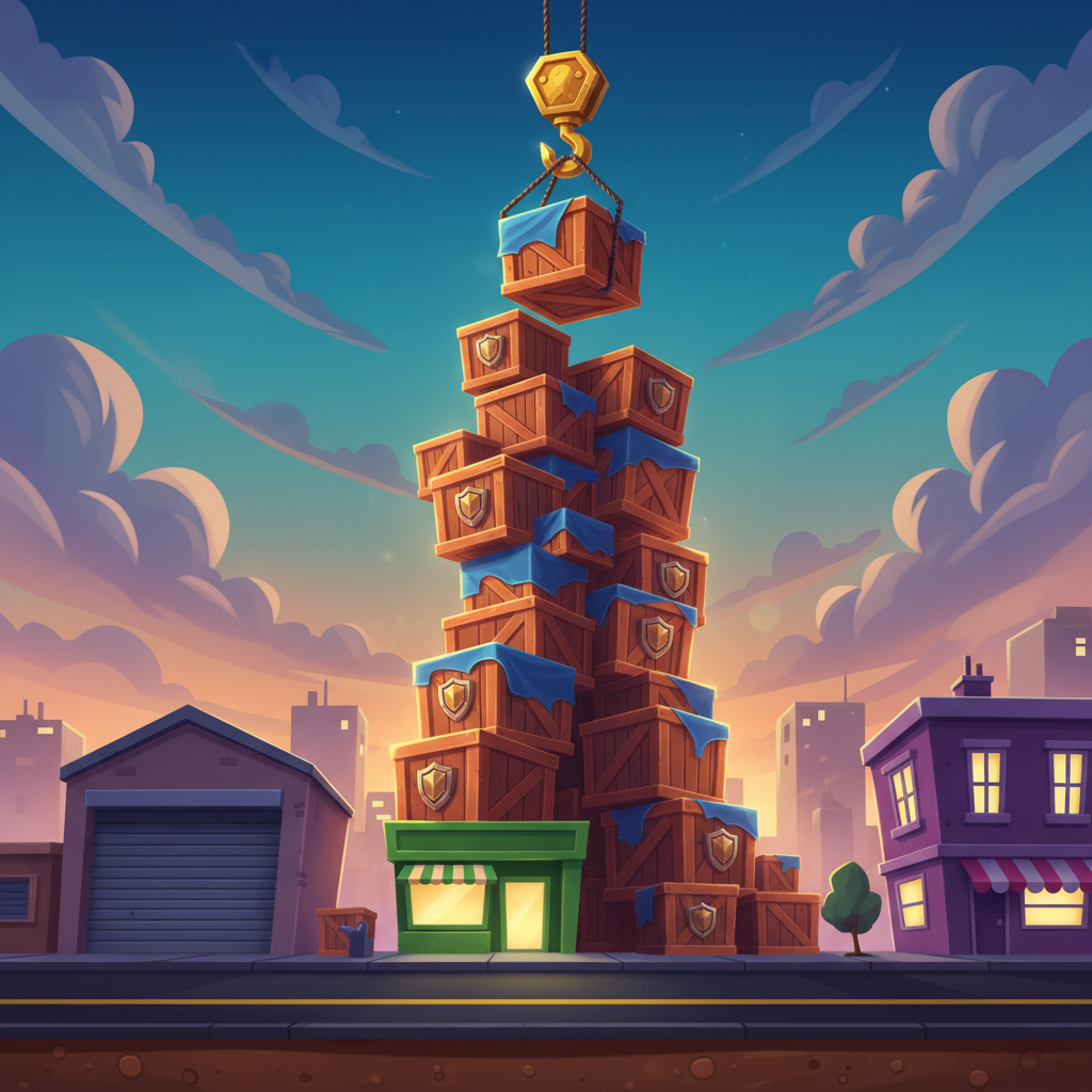 Tower Rush slot game screenshot